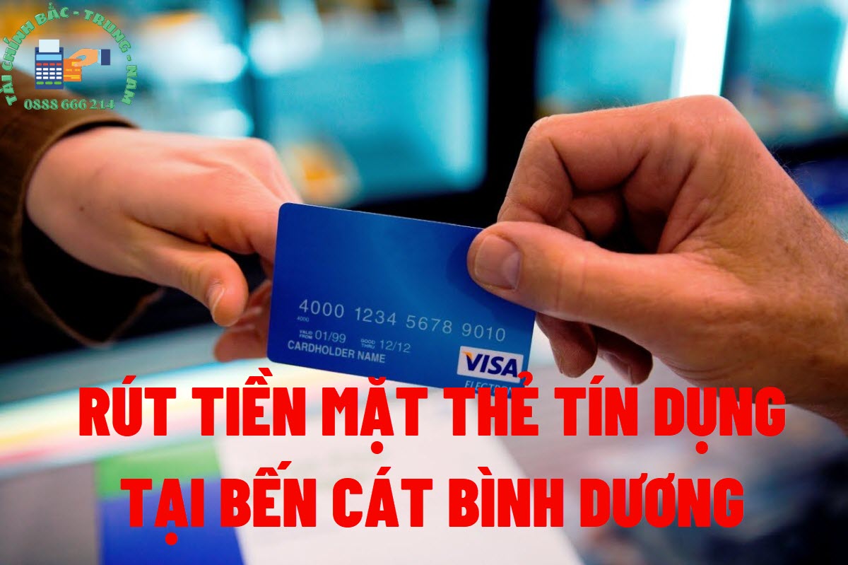 Rút tiền thẻ tín dụng Bến Cát
