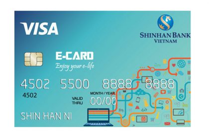 Dịch vụ đáo hạn thẻ tín dụng ngân hàng Shinhanbank